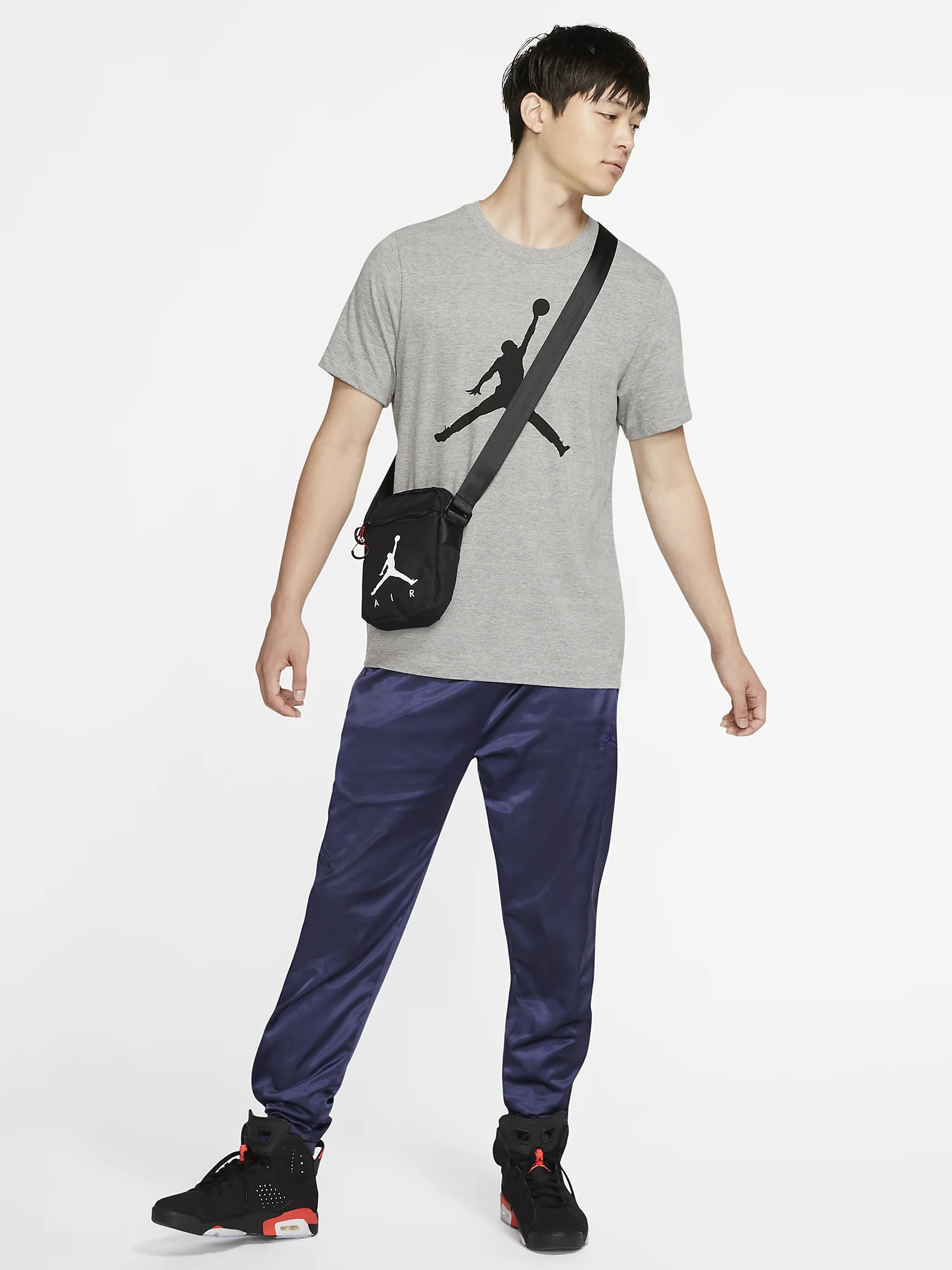 Футболка чоловіча Jordan M J Jumpman Ss Crew (CJ0921-091) — фото 4