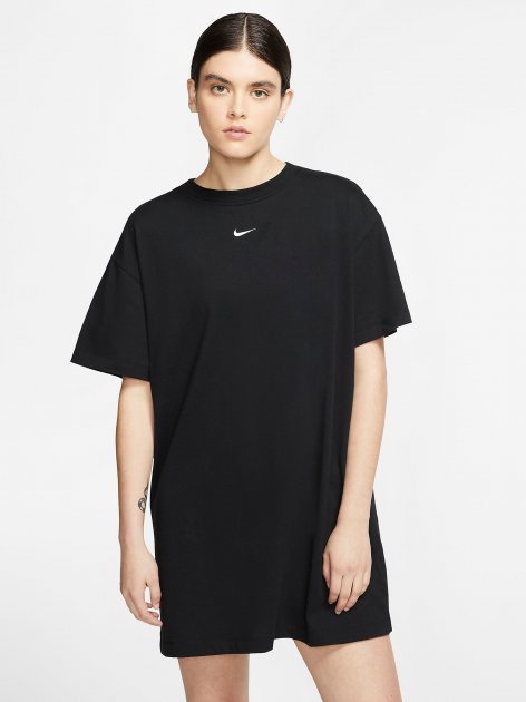 Футболка жіноча Nike Nsw Essential Dress (CJ2242-010) — фото 1