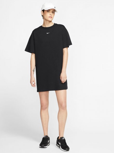 Футболка жіноча Nike Nsw Essential Dress (CJ2242-010) — фото 4