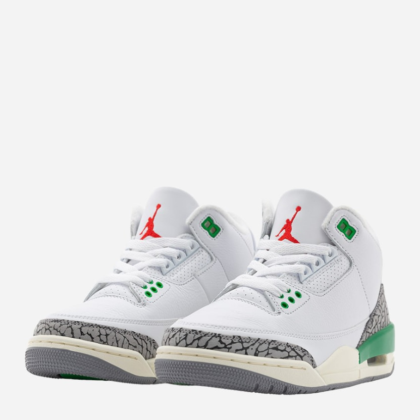 Кросівки жіночі Jordan 3 Retro Lucky Green (W) (CK9246-136) — фото 3