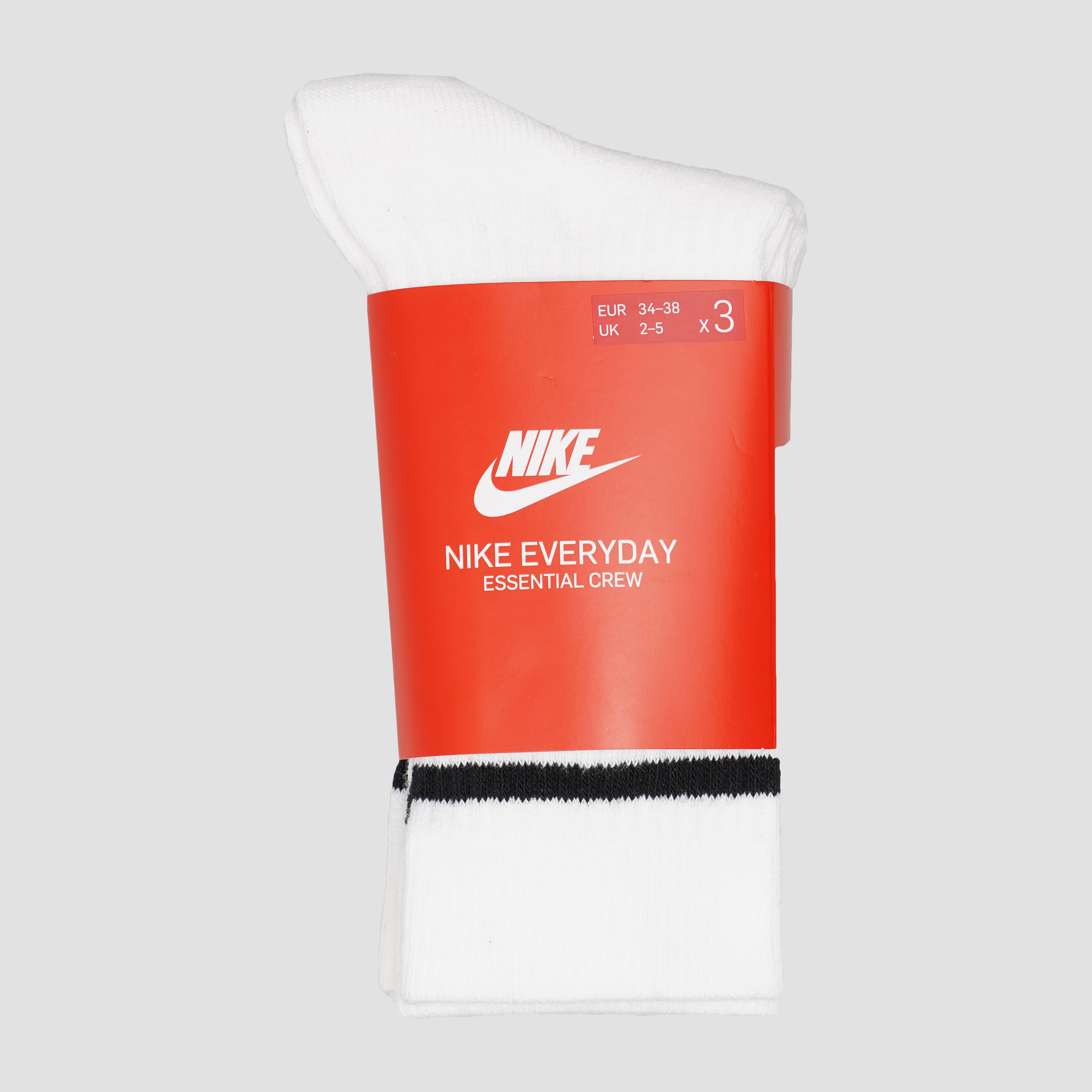 Шкарпетки Nike U Nk Nsw Everyday Essential Crew 3Pr - Stripes (CQ0301-103) — фото 4