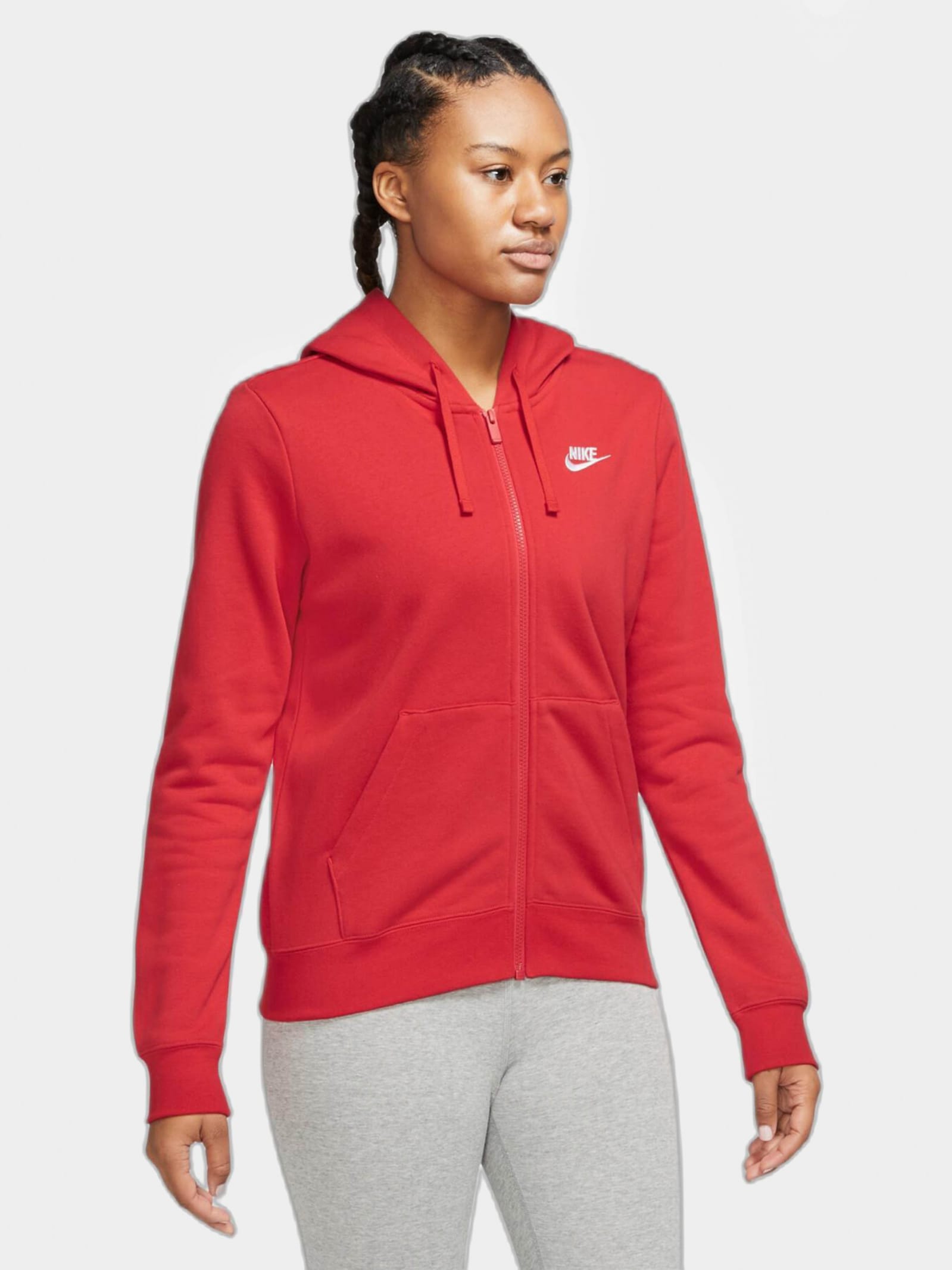 Кофта унісекс Nike Sportswear Club Fleece Full-Zip Hoodie (DQ5471-657) — фото 1