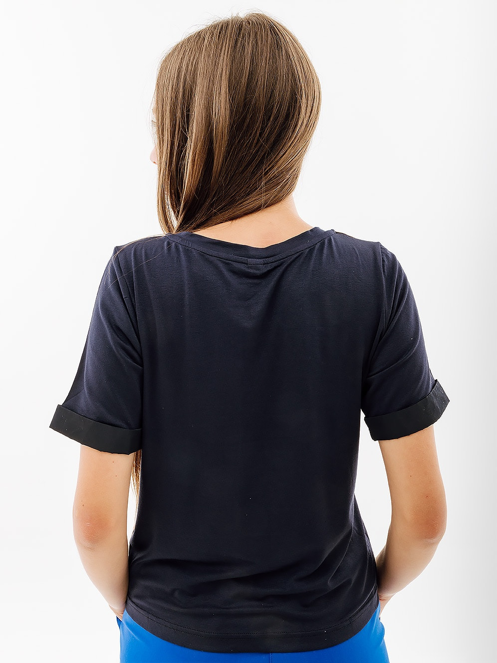 Футболка жіноча Australian Gold Tape Jersey V Tee Black (LSDTS0028-200) — фото 3