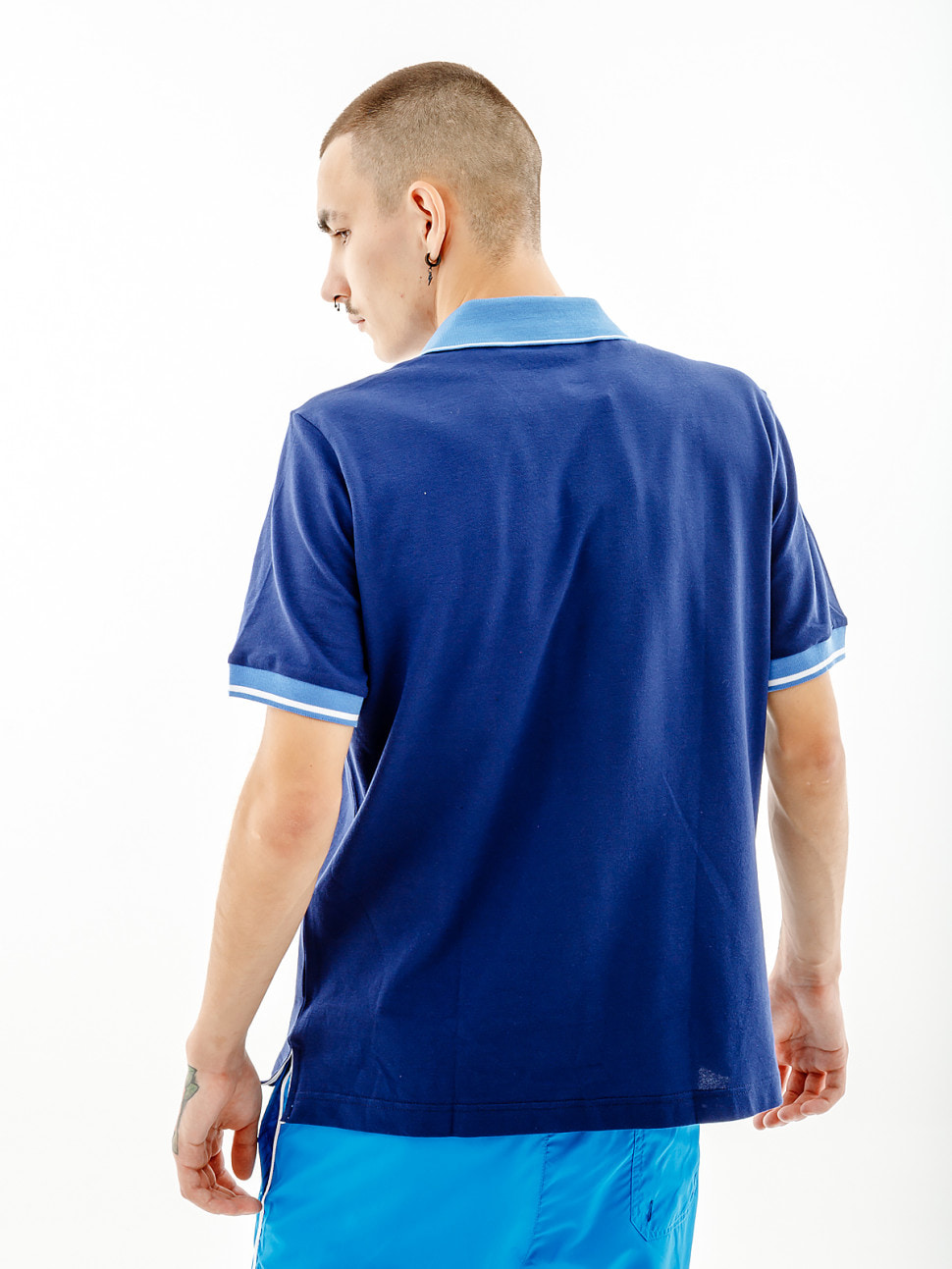 Футболка чоловіча Australian Lines Polo Pique El R-Fit Blue (LSUPO0010-842) — фото 3