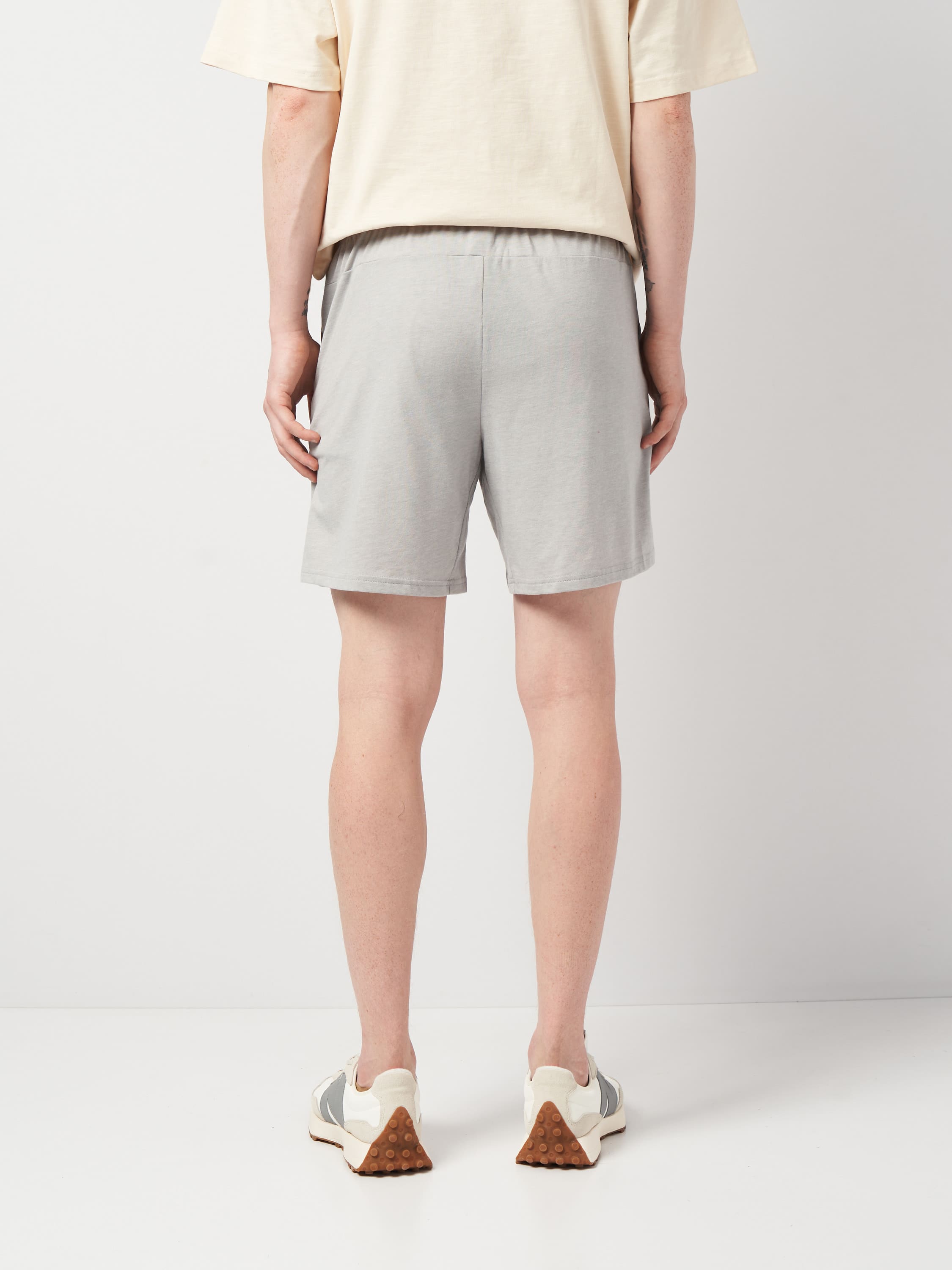 Шорти чоловічі New Balance Sport Essentials Heathertech Short 7 (MS41073AGT) — фото 4