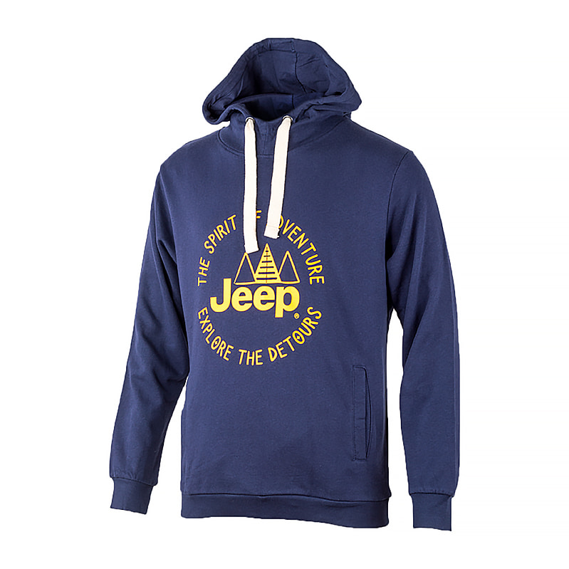 Кофта чоловіча Jeep Hooded Sweatshirt The Spirit Of Adventure (O102567-K877) — фото 2