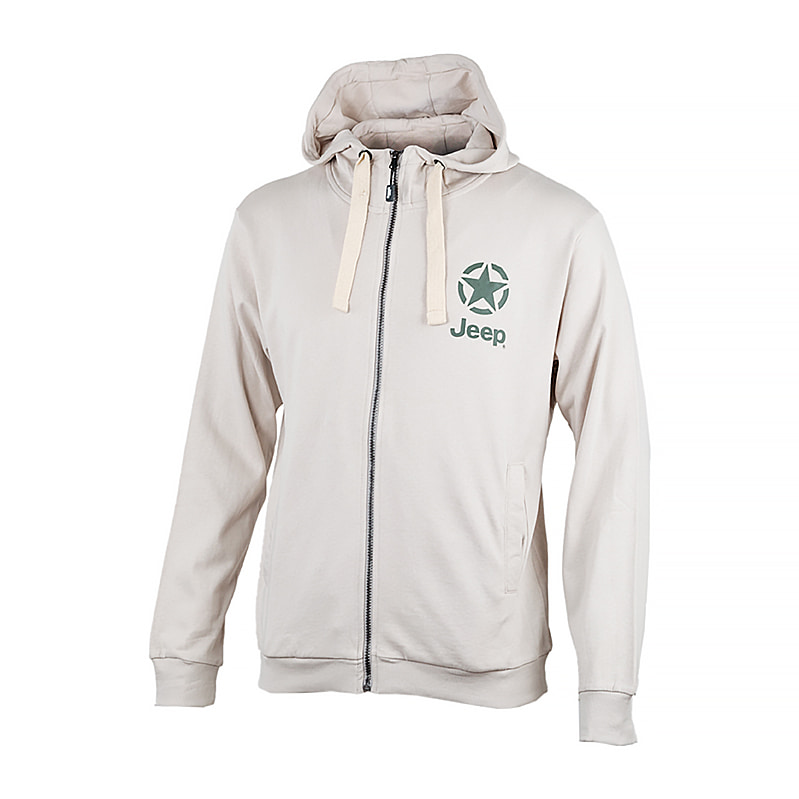 Кофта чоловіча Jeep Ooded Sweatshirt Full Zip Star&Jeep (O102572-J868) — фото 2