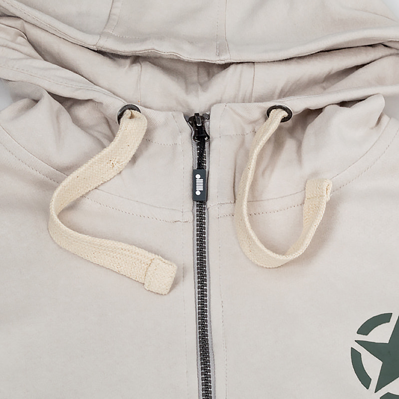 Кофта чоловіча Jeep Ooded Sweatshirt Full Zip Star&Jeep (O102572-J868) — фото 4