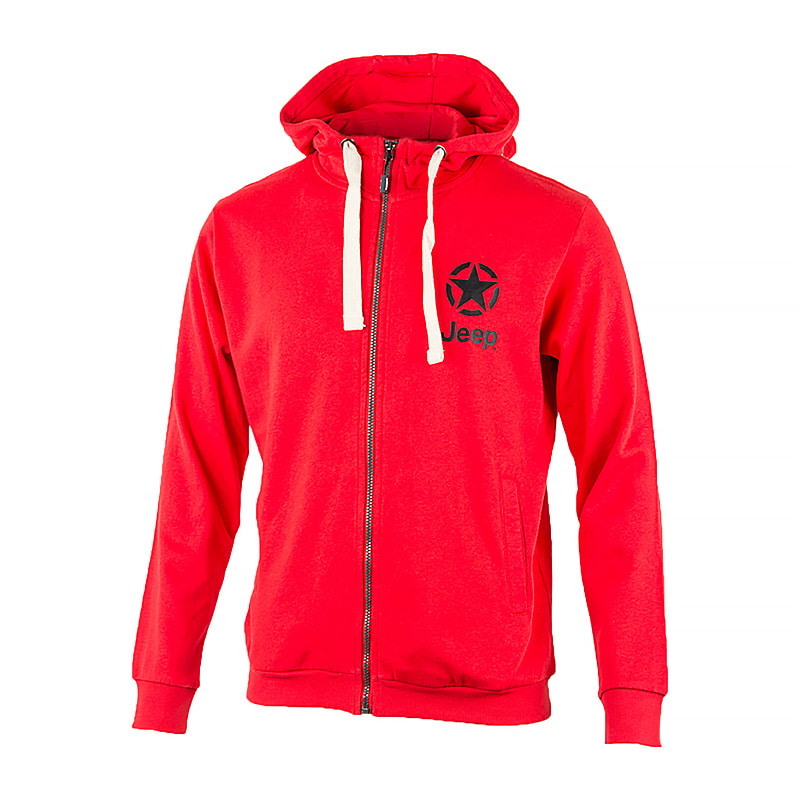 Кофта чоловіча Jeep Hooded Sweatshirt Full Zip (O102572-R699) — фото 2