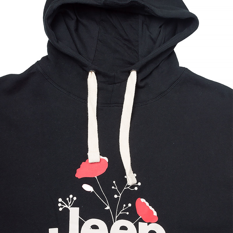 Кофта жіночі Jeep Hooded Oversize Sweatshirt Botanical Print (O102606-B000) — фото 4