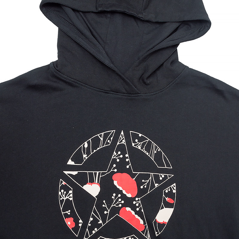 Кофта жіночі Jeep Hooded Cropped Sweatshirt Star Botanical Print (O102607-B000) — фото 5
