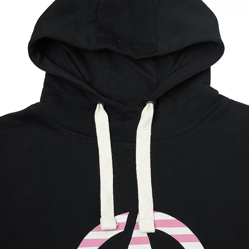 Кофта унісекс Jeep Hooded Oversize Sweatshirt Star Striped Print Black (O102608-B000) — фото 4