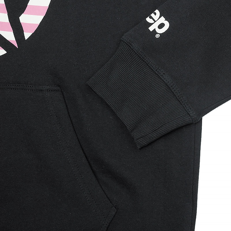 Кофта унісекс Jeep Hooded Oversize Sweatshirt Star Striped Print Black (O102608-B000) — фото 5