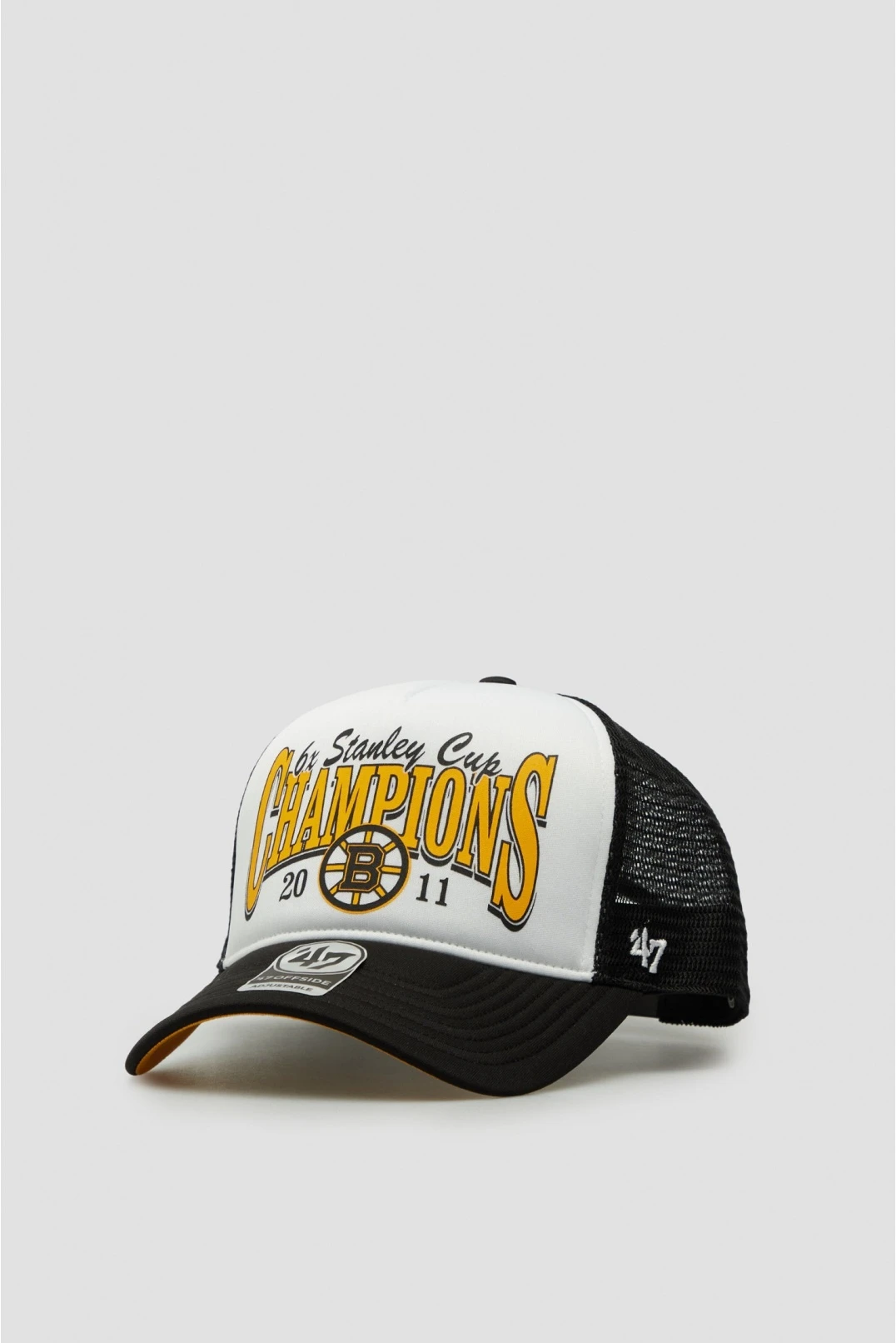 Кепка (тракер) NHL BOSTON BRUINS FOAM CHAMP FOAMC501KPP-BK11 47 Brand UNI Чорний — фото 1