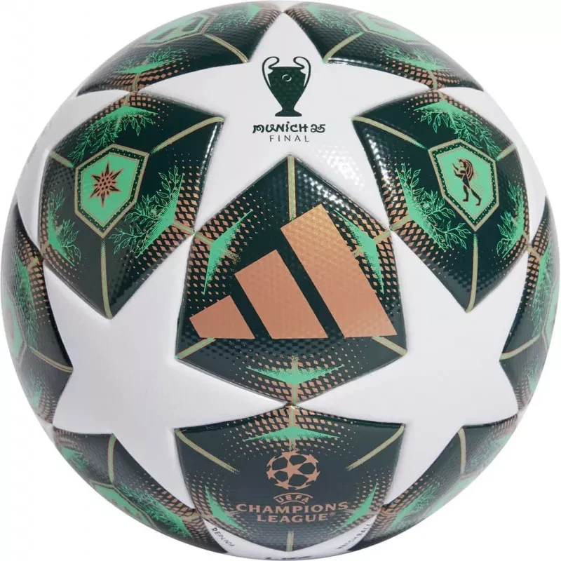 М'яч футбольний UCL PRO JH1279 Adidas 5 Зелений — фото 1