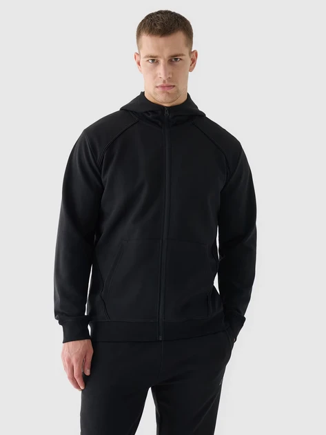 Толстовка Sweatshirt M1256 4FWAW24TSWSM1256-20S 4F XL Чорний — фото 1