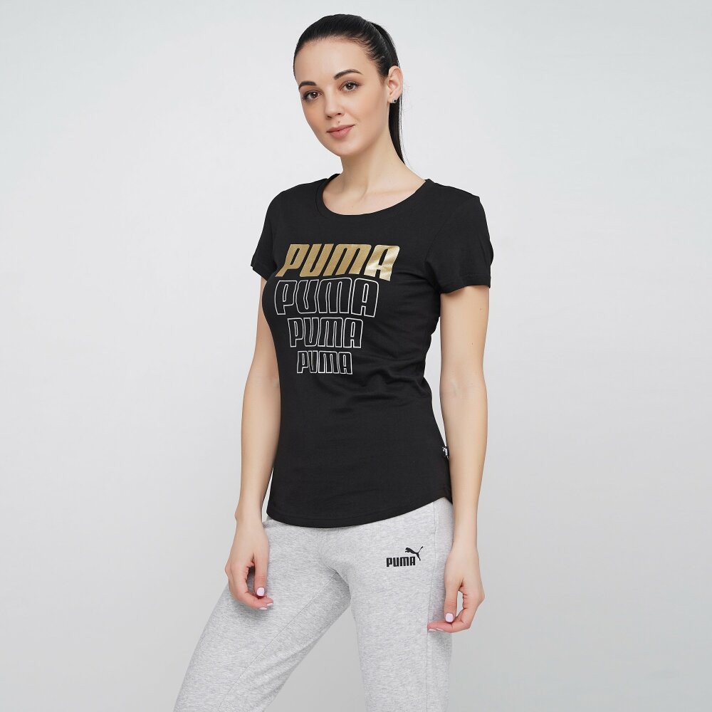Футболка жіноча Puma Rebel Graphic Tee (581307-51) — фото 1