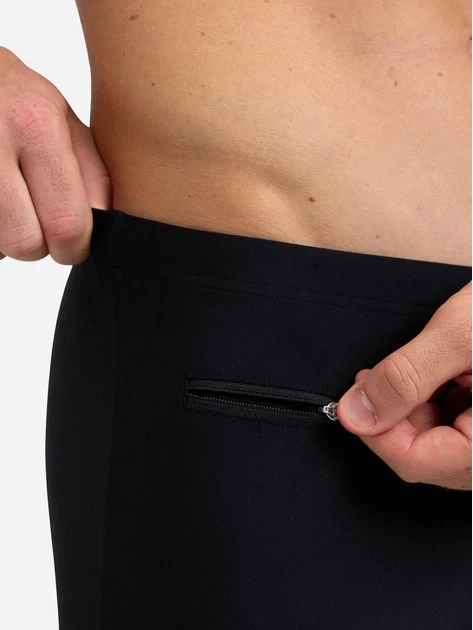 Плавки Arena ZIP SWIM SHORT чорний Чол 95 — фото 4