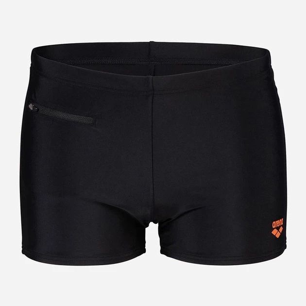 Плавки Arena ZIP SWIM SHORT чорний Чол 95 — фото 7