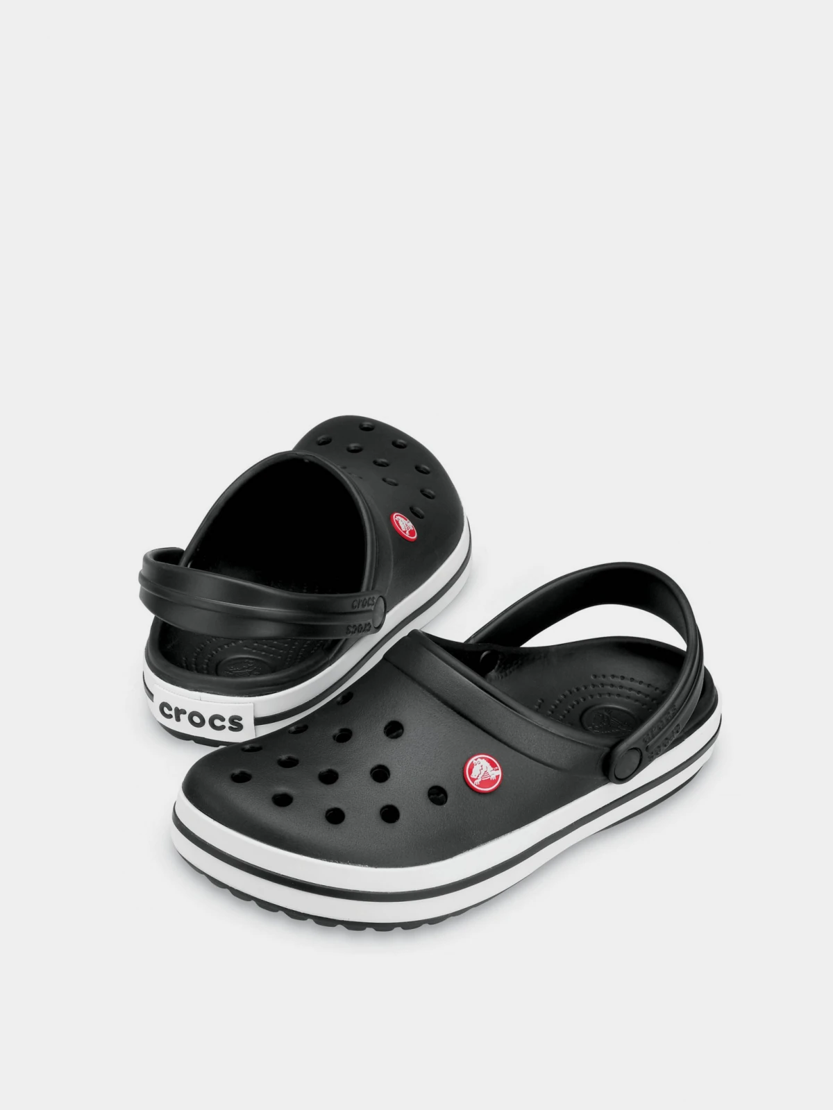 Сабо UNI Crocband QaQ 11016-001-Black CROCS M10/W12(43-44) Чорний — фото 5