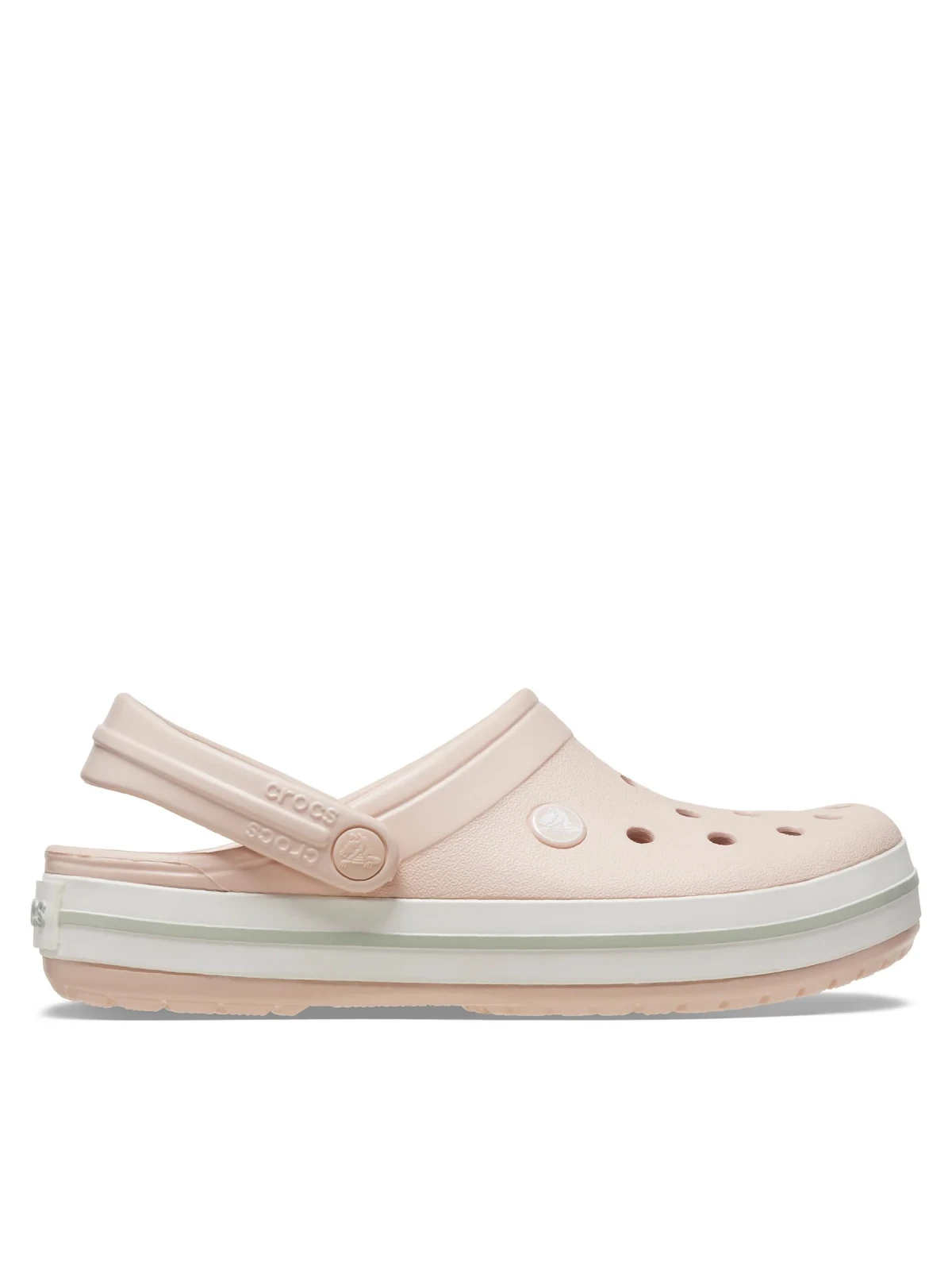 Сабо UNI Crocband QaQ 11016-6UR-Quartz CROCS M4/W6 (36-37) Розовий — фото 1