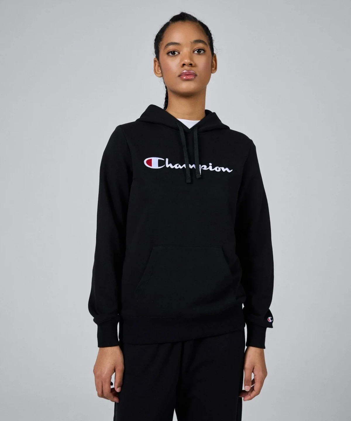 Худі hooded sweatshirt 117111-KK001 Champion M Чорний — фото 2