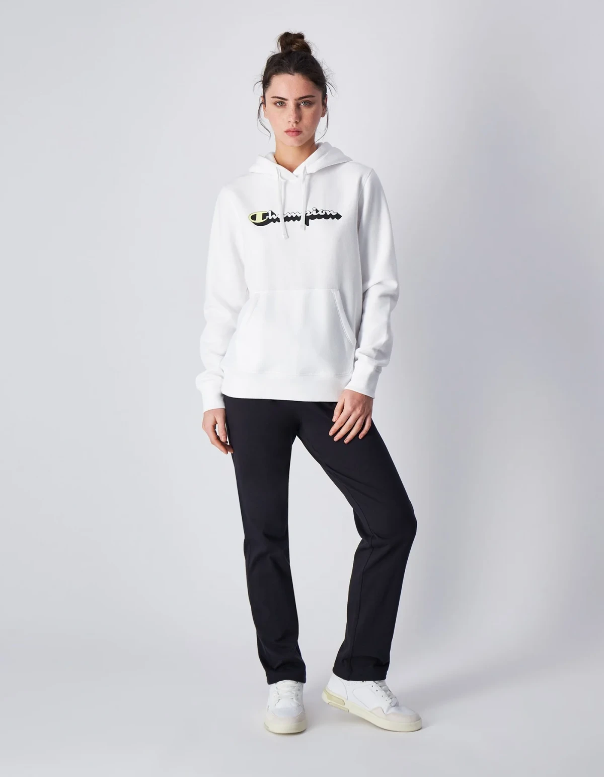 Толстовка HOODED SWEATSHIRT 117651-WW001 Champion L Білий — фото 5