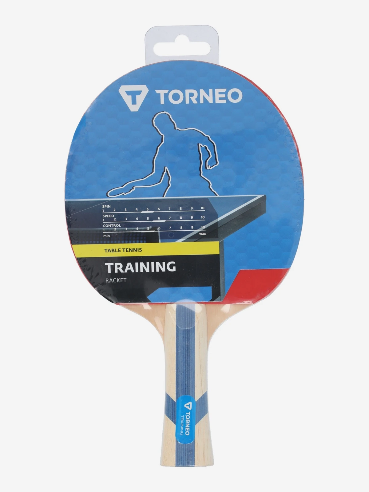 Ракетка для настільного тенісу Training 128477TRN-MX Torneo one size (Б/р) Червоний — фото 8