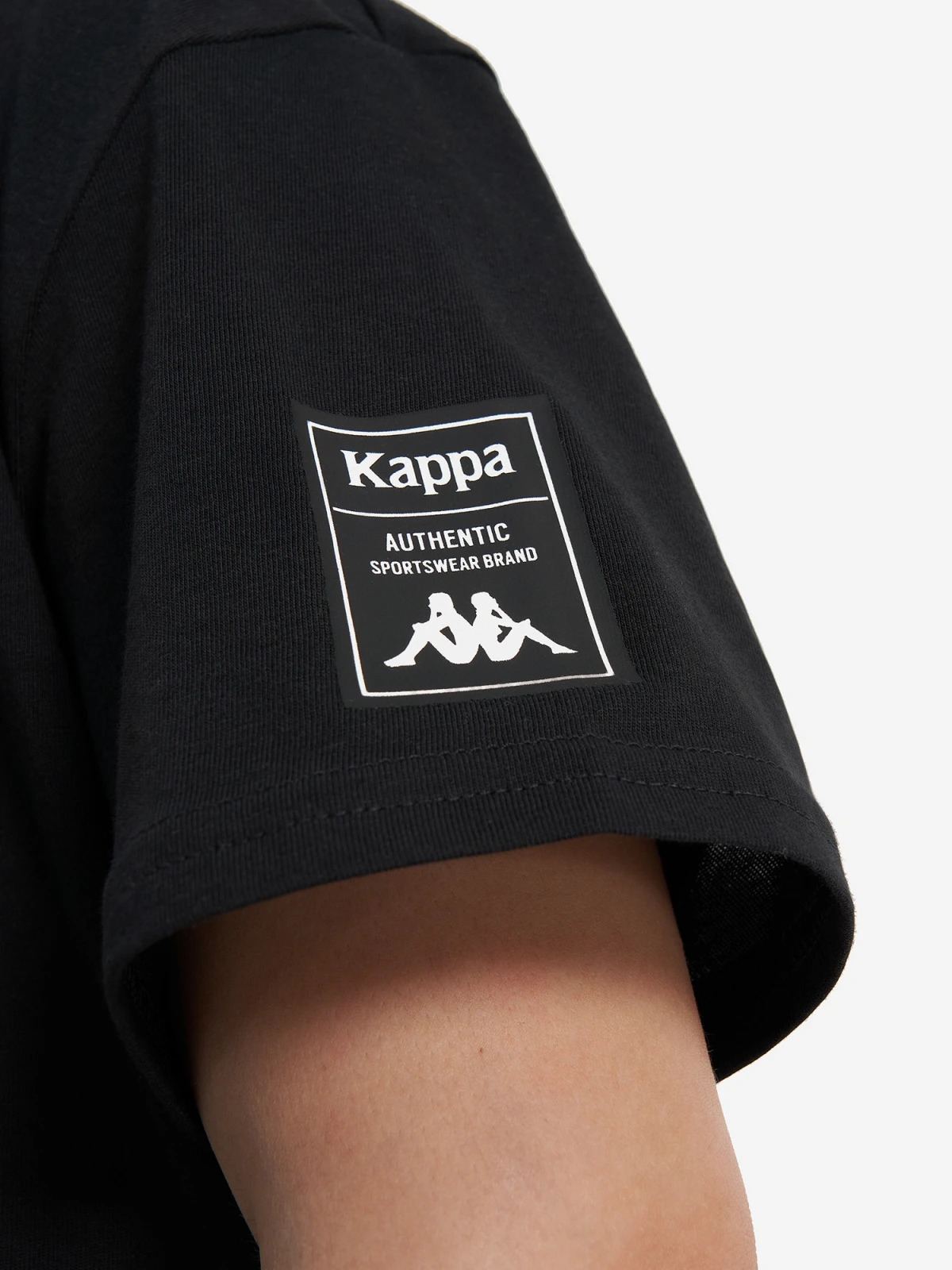 Футболка для хлопчиків 131278KAP-99 Kappa 134-140 Чорний — фото 6