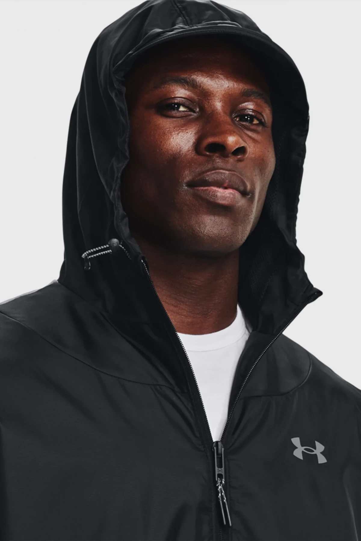 Вітровка чоловіча Under Armour Legacy Windbreaker Black (1373821-001) — фото 5