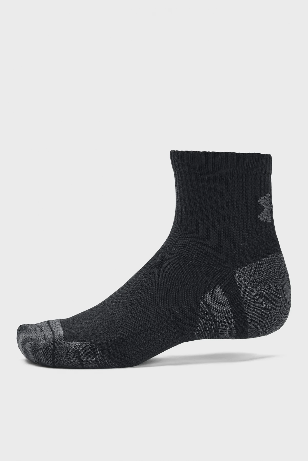 Шкарпетки Under Armour Ua Performance Tech 3Pk Qtr (1379510-001) — фото 5