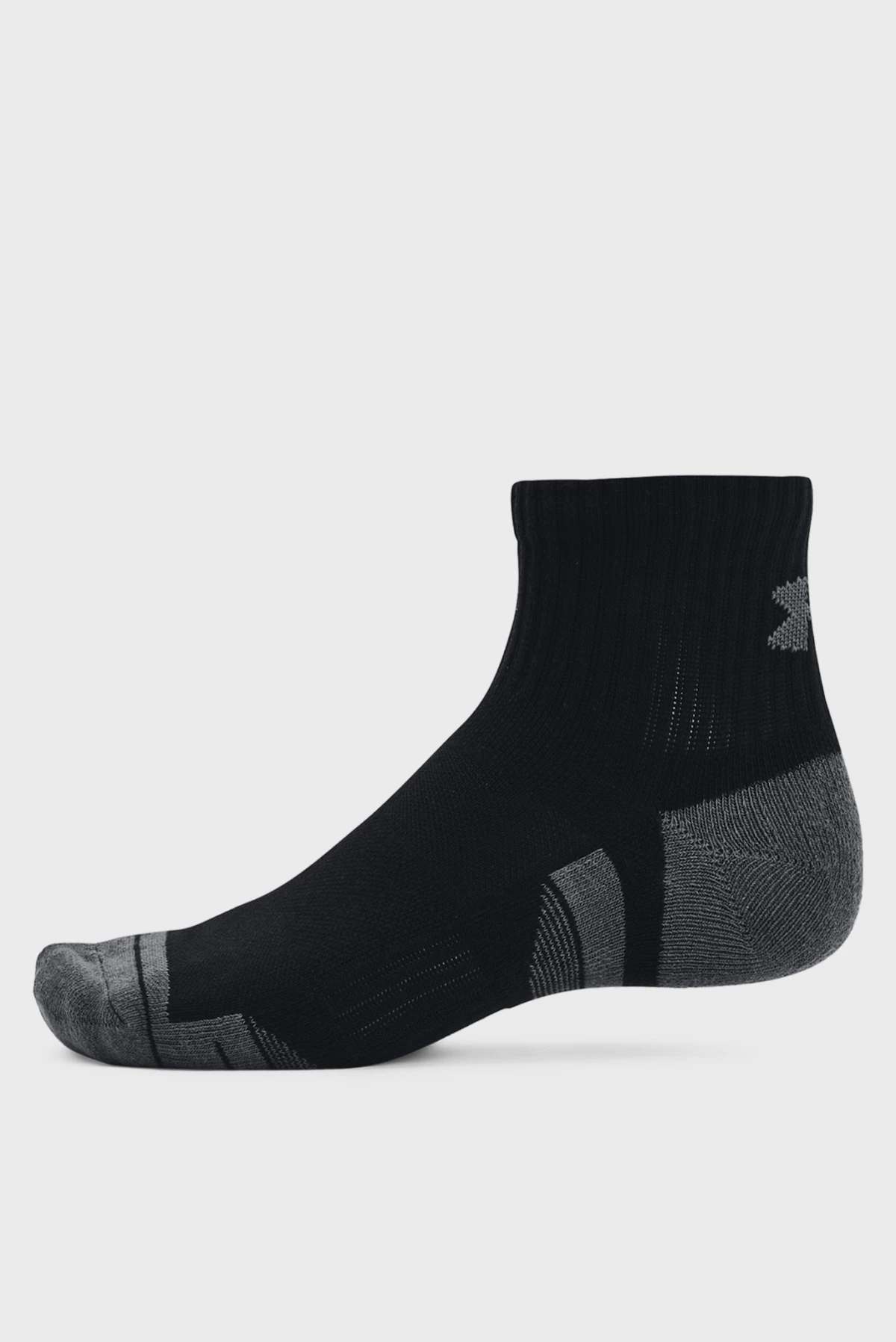 Шкарпетки UA Performance Cotton Qtr 3 пари — фото 4