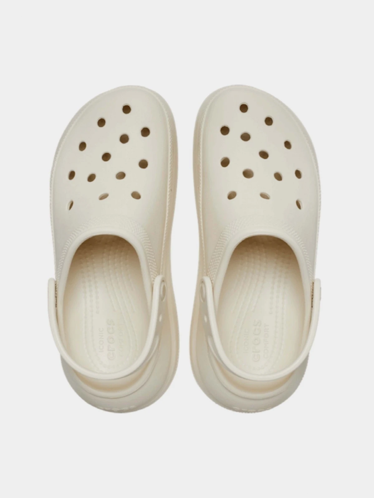 Сабо UNI Crush Clog FrGr 207521-2Y2-Bone CROCS M4/W6 (36-37) Кремовий — фото 6