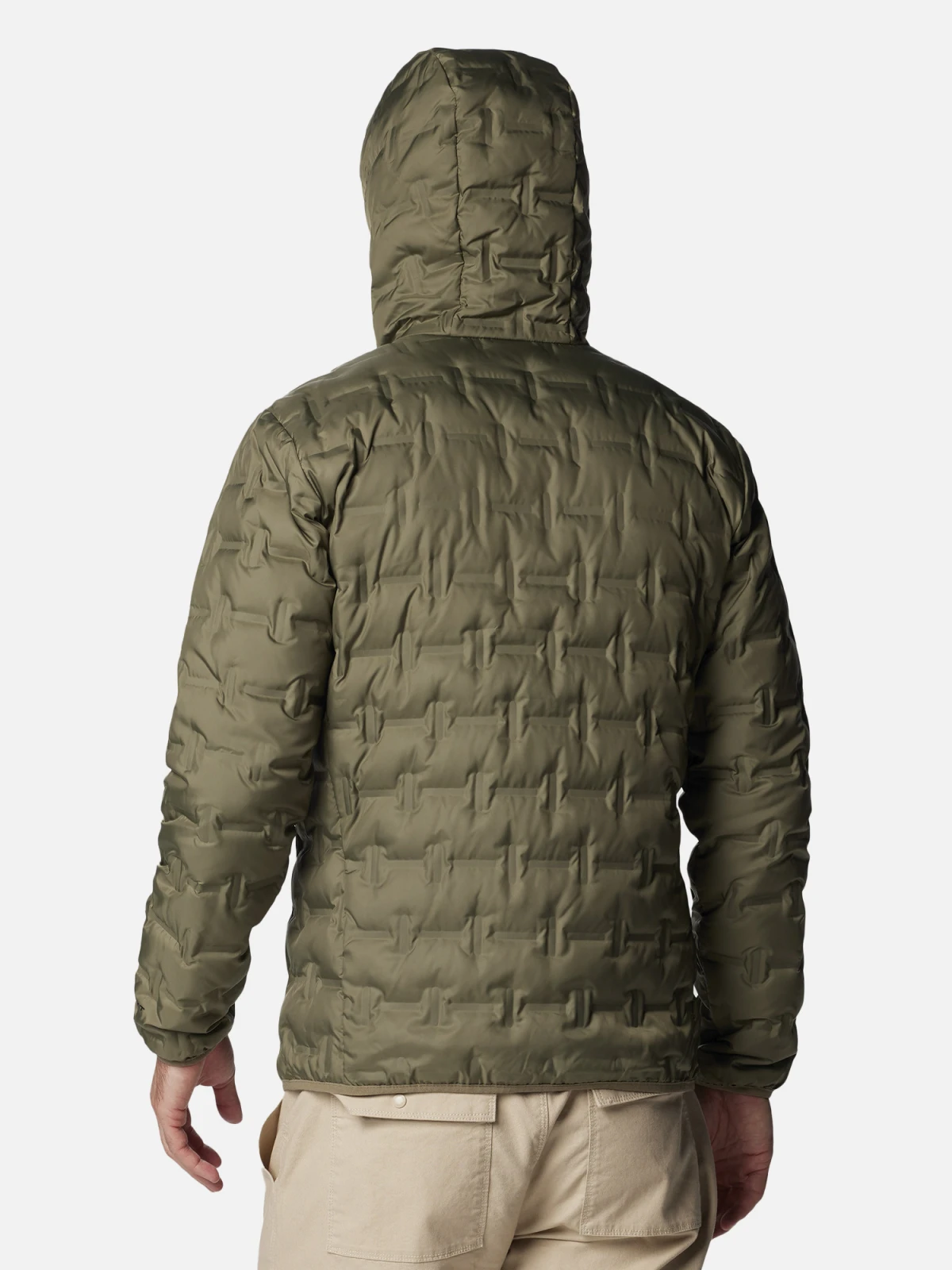Куртка пухова Delta Ridge™ II Down Hooded Jacket 2086221CLB-397 Columbia S Хакі — фото 4