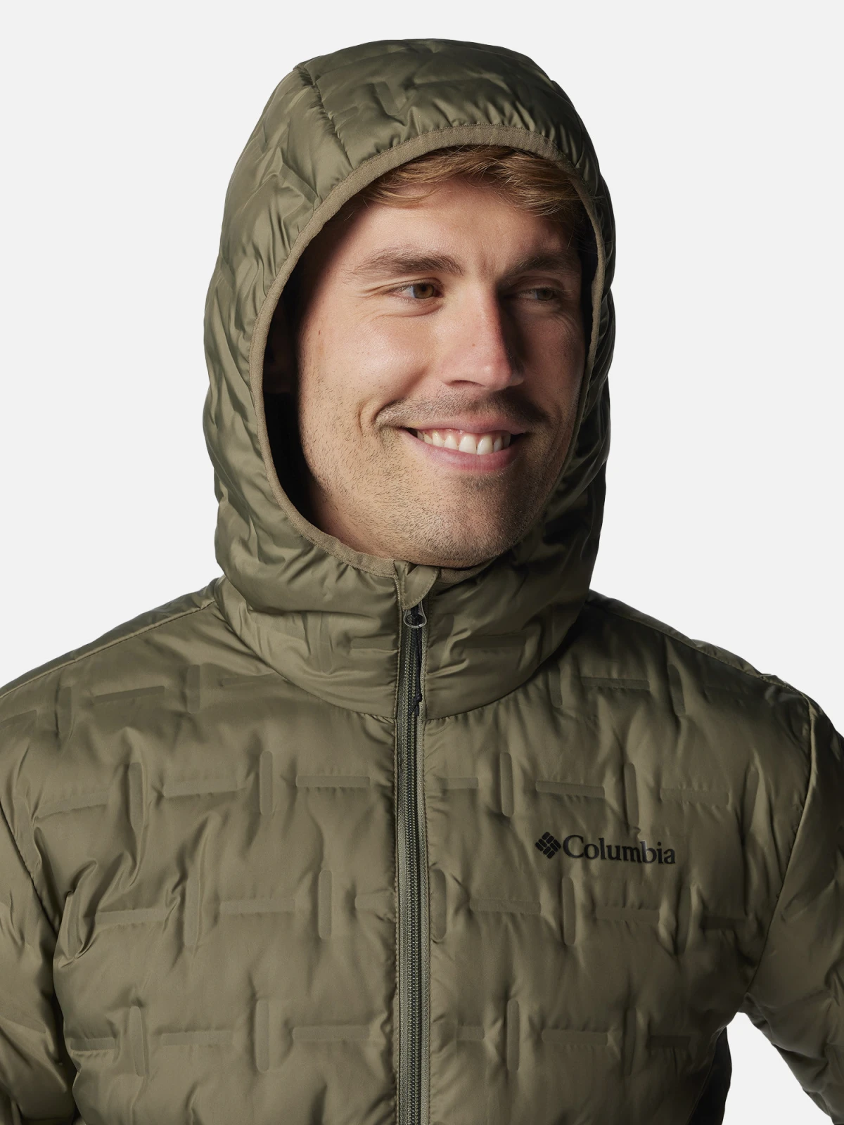 Куртка пухова Delta Ridge™ II Down Hooded Jacket 2086221CLB-397 Columbia S Хакі — фото 5