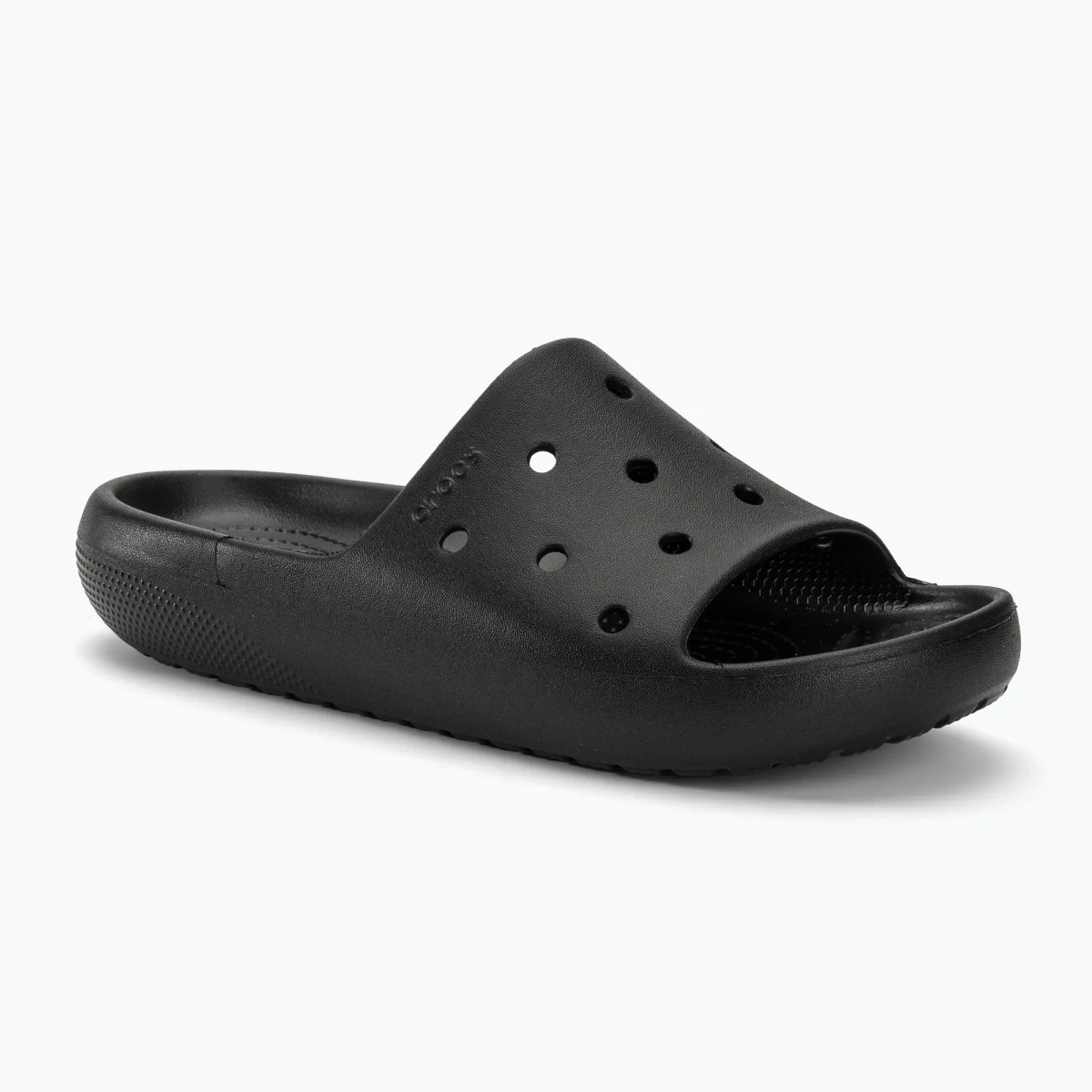 Шльопанці UNI Classic Slide v2 Whi 209401-001-Black CROCS M10/W12(43-44) Чорний — фото 1