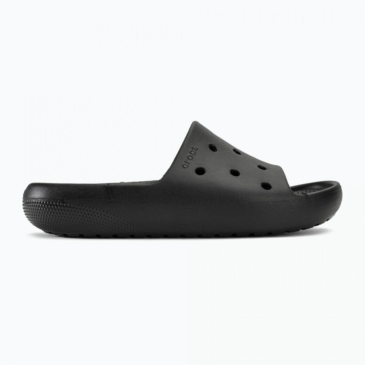 Шльопанці UNI Classic Slide v2 Whi 209401-001-Black CROCS M10/W12(43-44) Чорний — фото 4