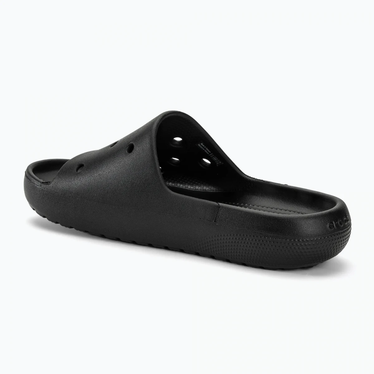 Шльопанці UNI Classic Slide v2 Whi 209401-001-Black CROCS M10/W12(43-44) Чорний — фото 5