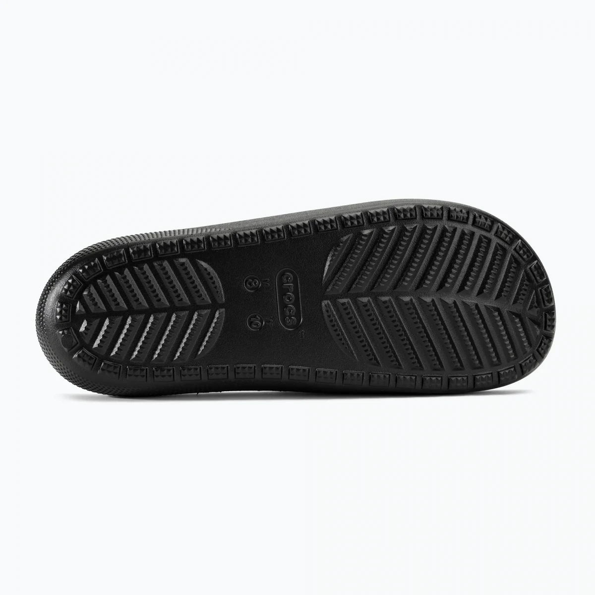 Шльопанці UNI Classic Slide v2 Whi 209401-001-Black CROCS M10/W12(43-44) Чорний — фото 8