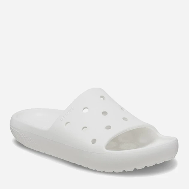Тапочки UNI CLASSIC SLIDE V2 209401-100 CROCS M4/W6 (36-37) Білий — фото 1