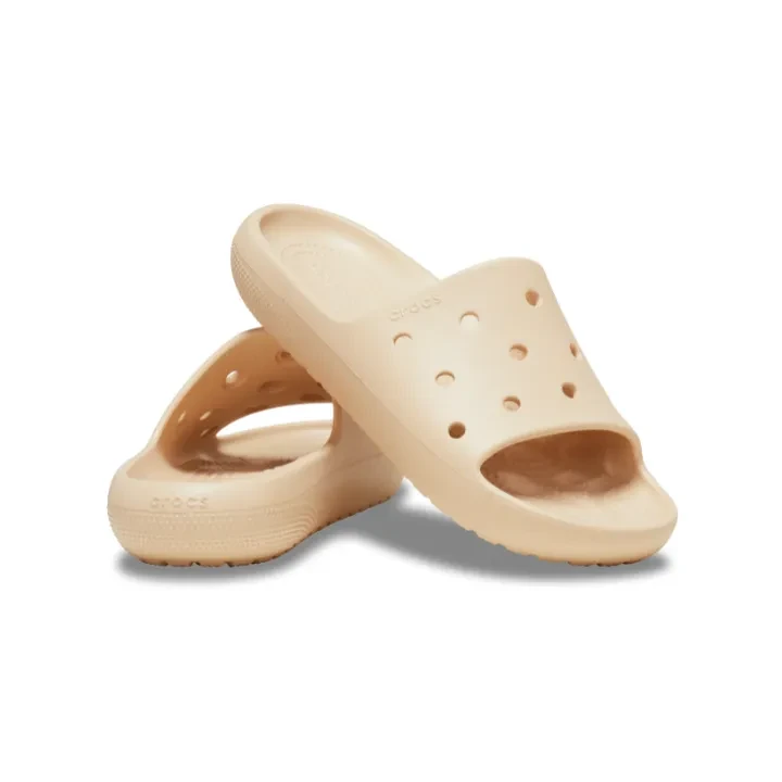 Тапочки UNI CLASSIC SLIDE V2 209401-2DS CROCS M4/W6 (36-37) Бежевий — фото 6