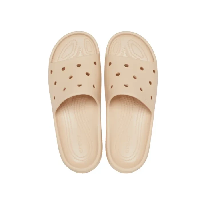 Тапочки UNI CLASSIC SLIDE V2 209401-2DS CROCS M4/W6 (36-37) Бежевий — фото 7