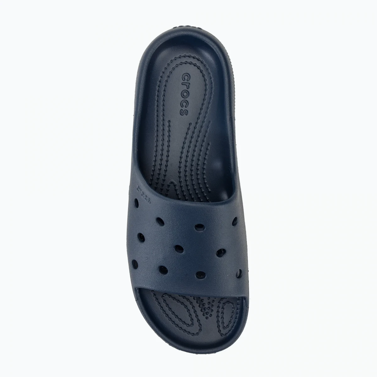 Шльопанці UNI Classic Slide v2 Whi 209401-410-Navy CROCS M10/W12(43-44) Темно-синій — фото 6