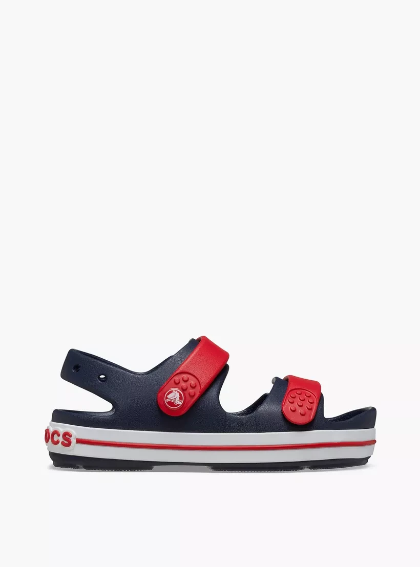 Сандалі дитячі Crocband Cruiser Sandal K Sdt 209423-4OT-Navy/Varsity Red CROCS C11 (28-29) Темно-синій — фото 3