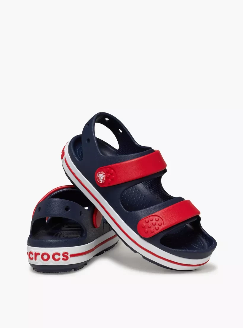 Сандалі дитячі Crocband Cruiser Sandal K Sdt 209423-4OT-Navy/Varsity Red CROCS C11 (28-29) Темно-синій — фото 5