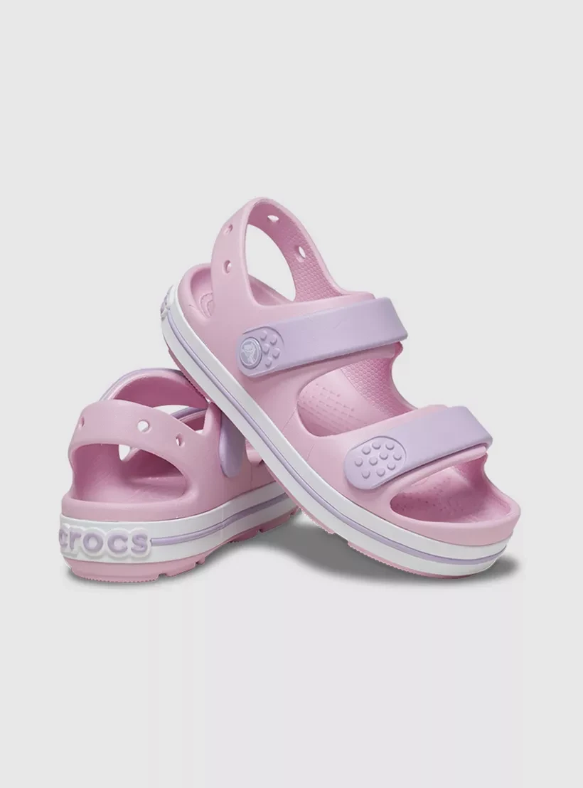 Сандалі дитячі Crocband Cruiser Sandal K Sdt 209423-84I-Ballerina/Lavender CROCS C11 (28-29) Бузковий — фото 5