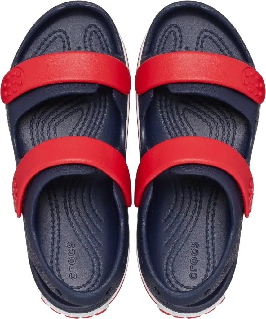 Сандалі дитячі Crocband Cruiser Sandal T Sdt 209424-4OT-Navy/Varsity Red CROCS C10 (27-28) Темно-синій — фото 5