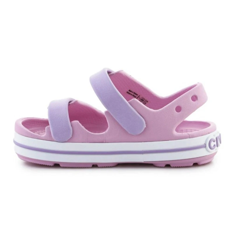 Сандалі дитячі Crocband Cruiser Sandal T Sdt 209424-84I-Ballerina/Lavender CROCS C10 (27-28) Бузковий — фото 4