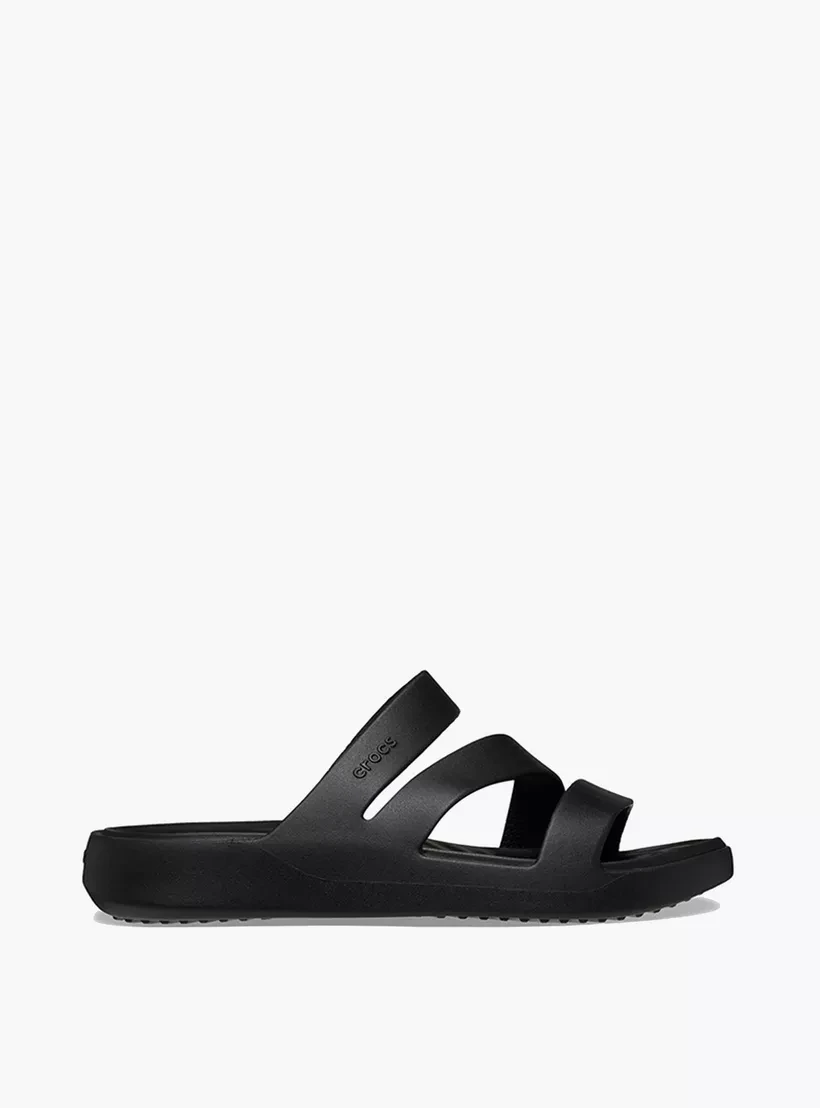 Шльопанці Getaway Strappy MtP 209587-001-Black CROCS W4 (33-34) Чорний — фото 4