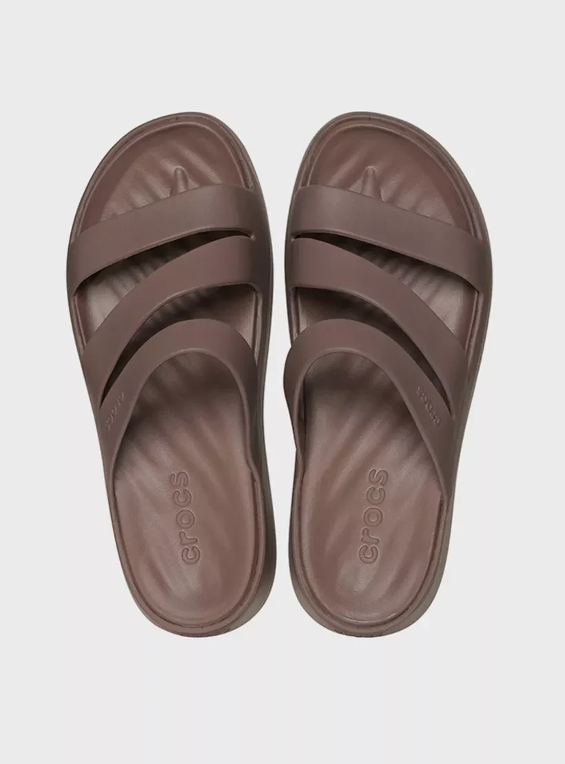 Шльопанці Getaway Strappy MtP 209587-0LF-Truffle CROCS W4 (33-34) Коричневий — фото 7